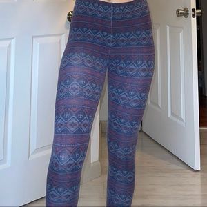 Hollister Aztec Print Leggings